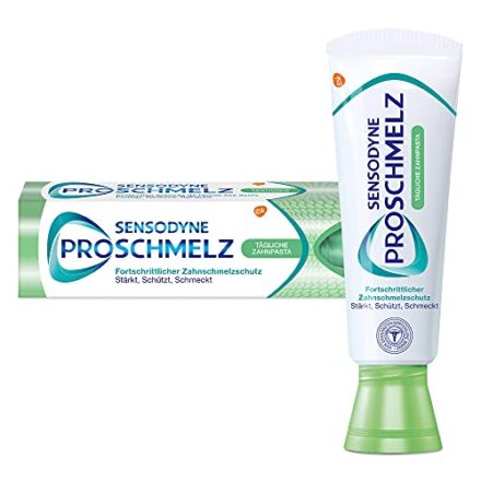 Sensodyne ProSchmelz Tägliche Zahnpasta, 75ml, Zahncreme für fortschrittlichen Zahnschmelzschutz - Stärkt, schützt, schmeckt  